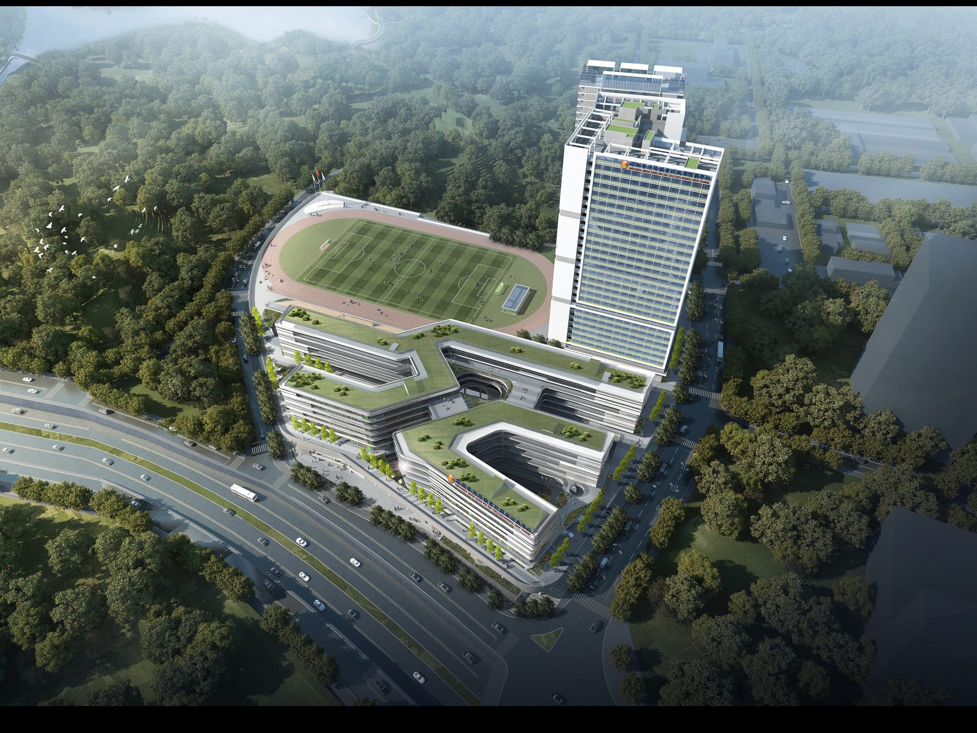 Shenzhen Hong Kong Pui Kiu College Longhua Xinyi School | RONALD LU &  PARTNERS